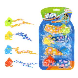 Obrázek z Rybičky na potápění plast 10cm set 4ks 